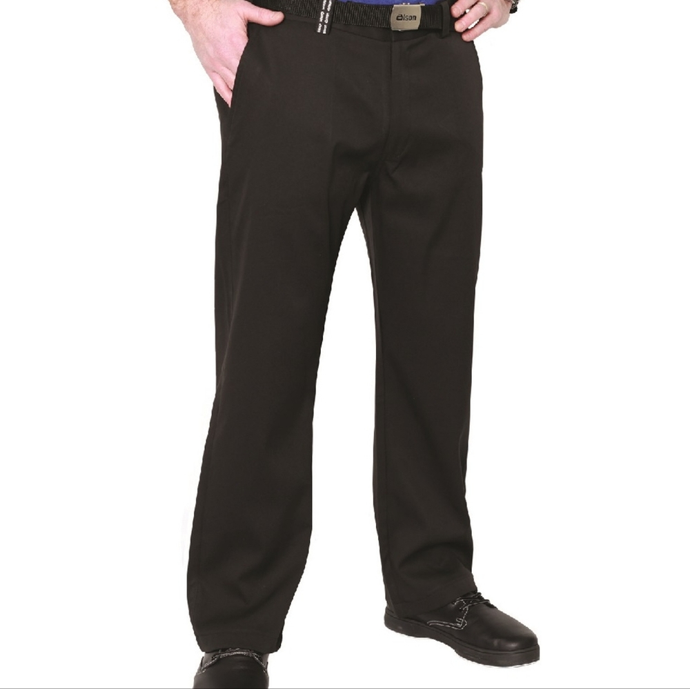 Oxford Flat Front Dress Pants